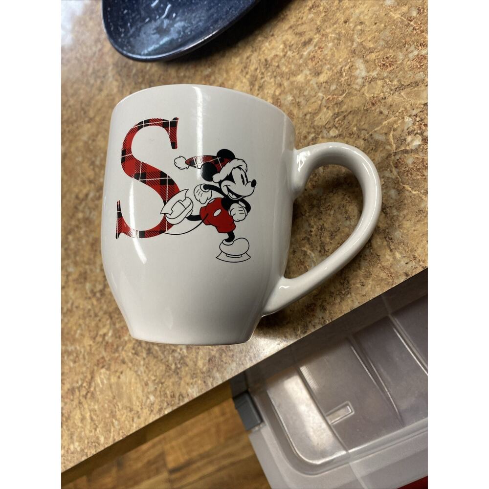 Disney Mickey Mouse Mug - Ice Skating Collectible!